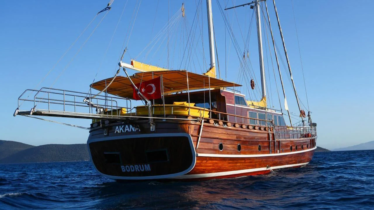 a couple of boats in the water aboard WHITE SWAN Yacht for Sale