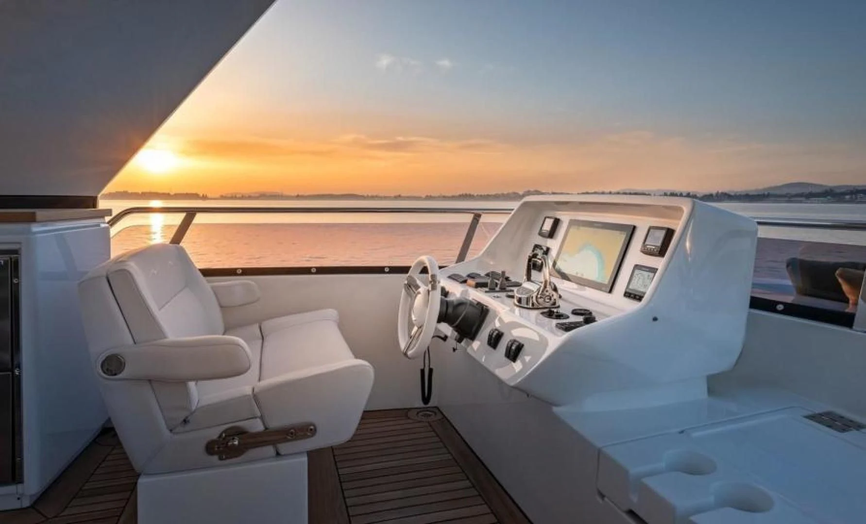 a boat on the water aboard NUMARINE 22XP/07 Yacht for Sale