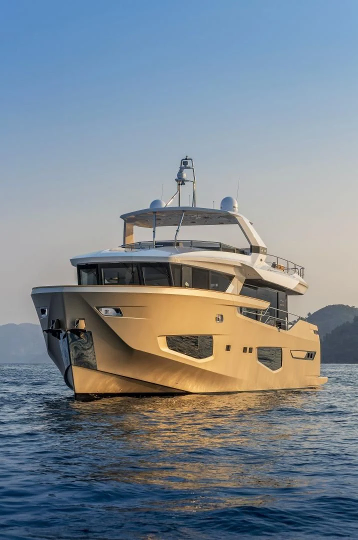 a boat in the water aboard NUMARINE 22XP/07 Yacht for Sale