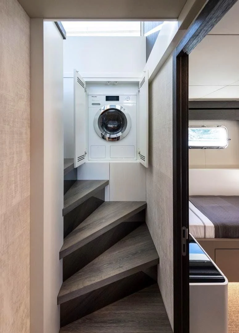 a machine in a room aboard NUMARINE 22XP/07 Yacht for Sale