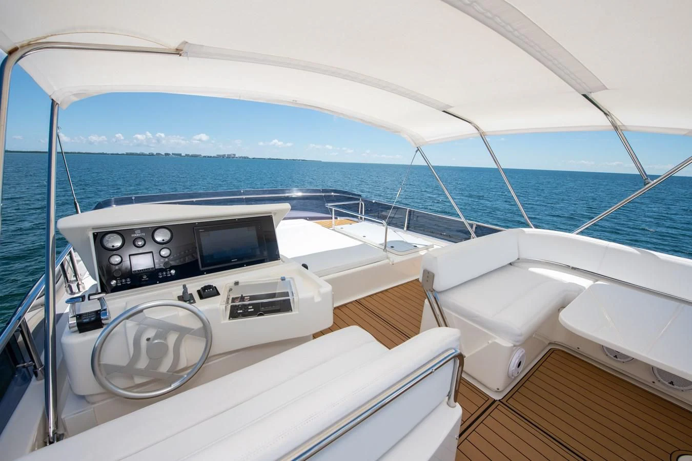 a boat on the water aboard HOPE Yacht for Sale