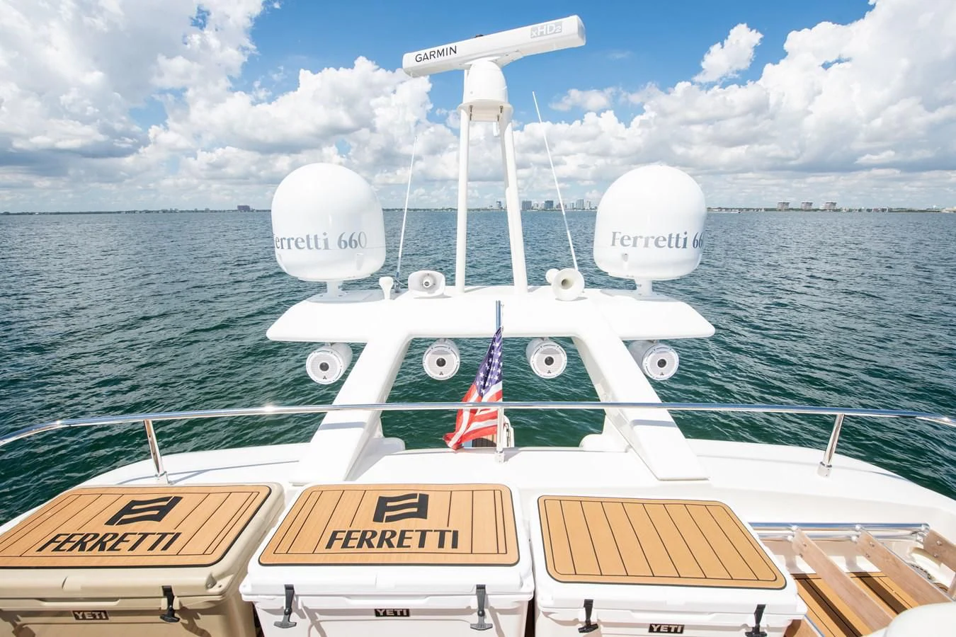 a boat on the water aboard HOPE Yacht for Sale