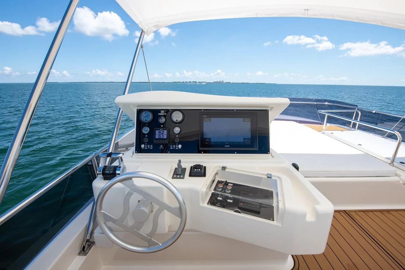 a boat on the water aboard HOPE Yacht for Sale