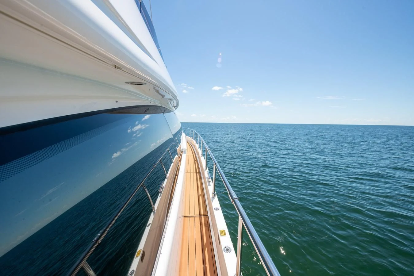 a boat on the water aboard HOPE Yacht for Sale