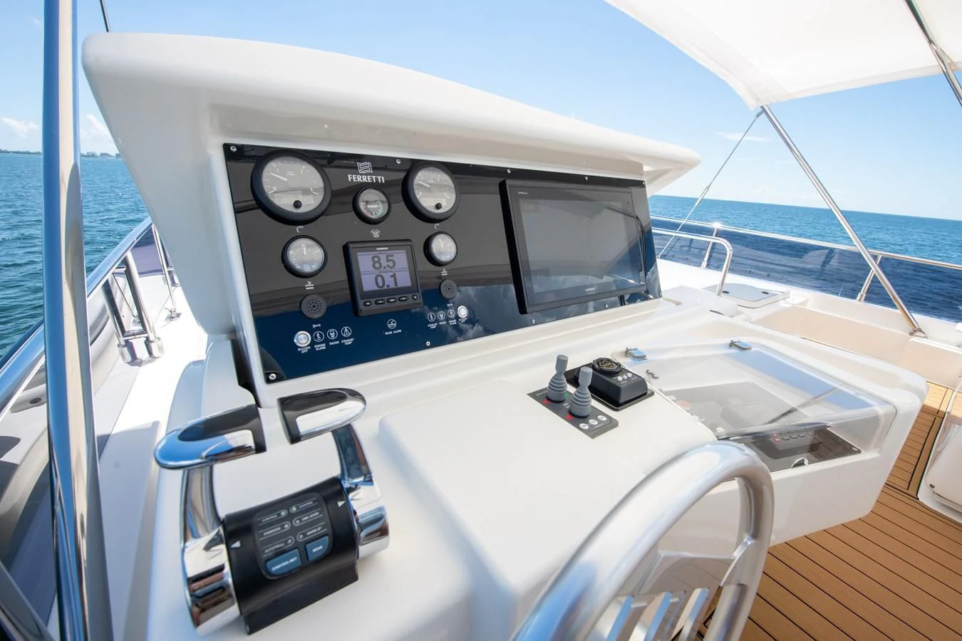 the inside of a boat aboard HOPE Yacht for Sale