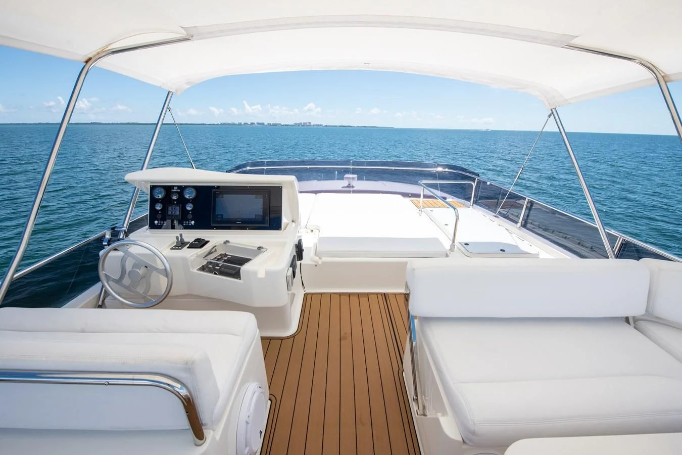the inside of a boat aboard HOPE Yacht for Sale