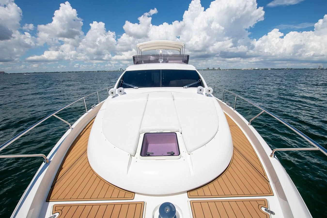 a boat on the water aboard HOPE Yacht for Sale
