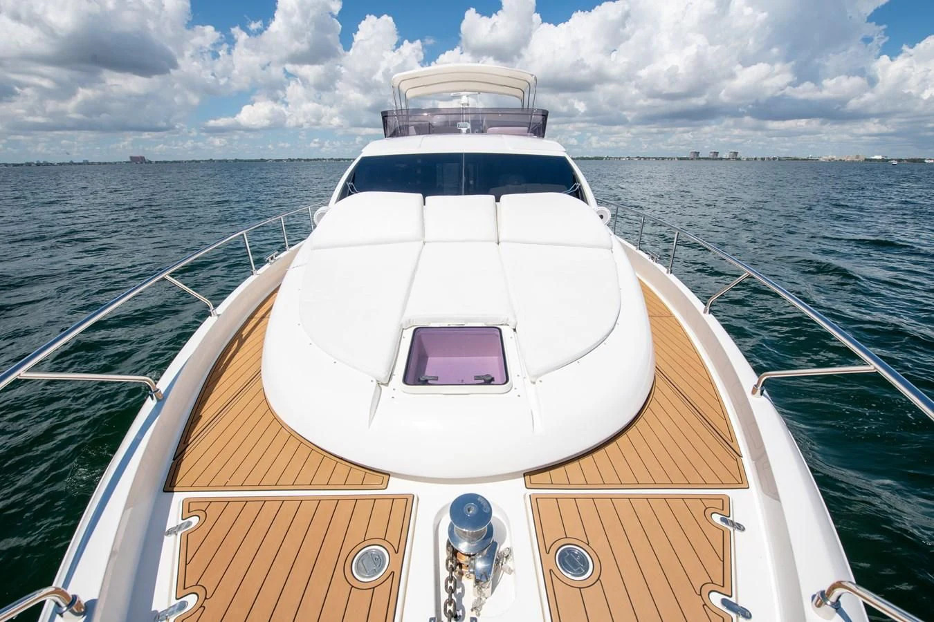 a boat on the water aboard HOPE Yacht for Sale