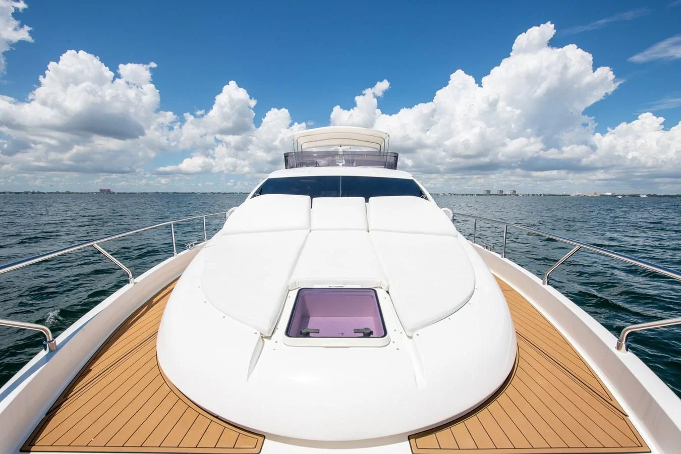 a boat on the water aboard HOPE Yacht for Sale