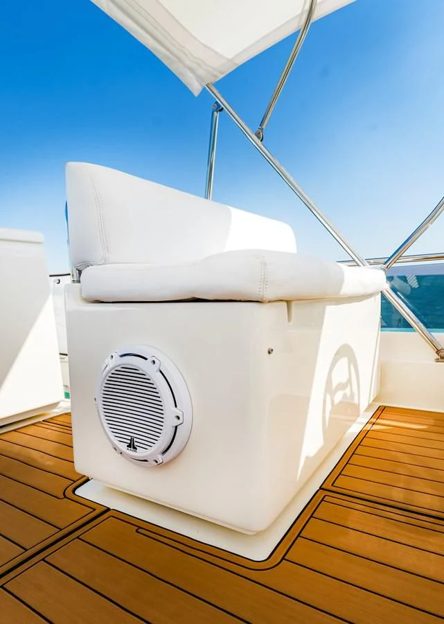 a white washing machine aboard HOPE Yacht for Sale