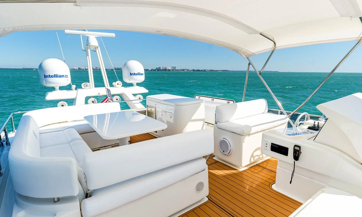 a boat on the water aboard HOPE Yacht for Sale