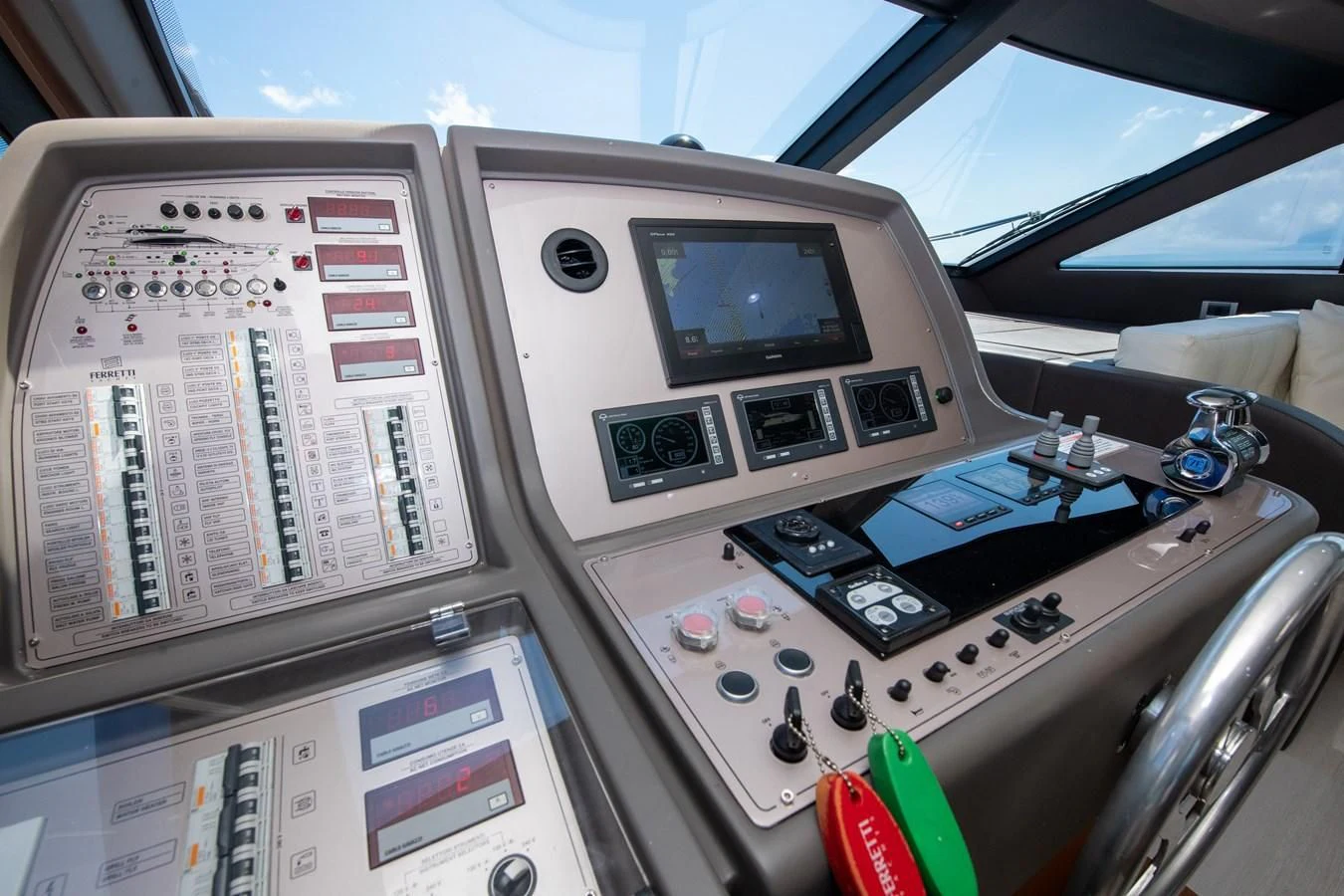 a machine on the counter aboard HOPE Yacht for Sale