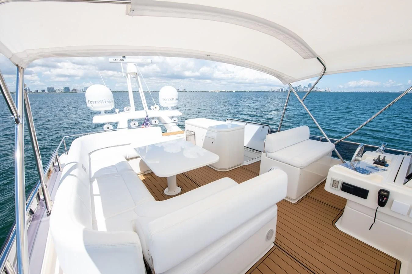 a boat on the water aboard HOPE Yacht for Sale