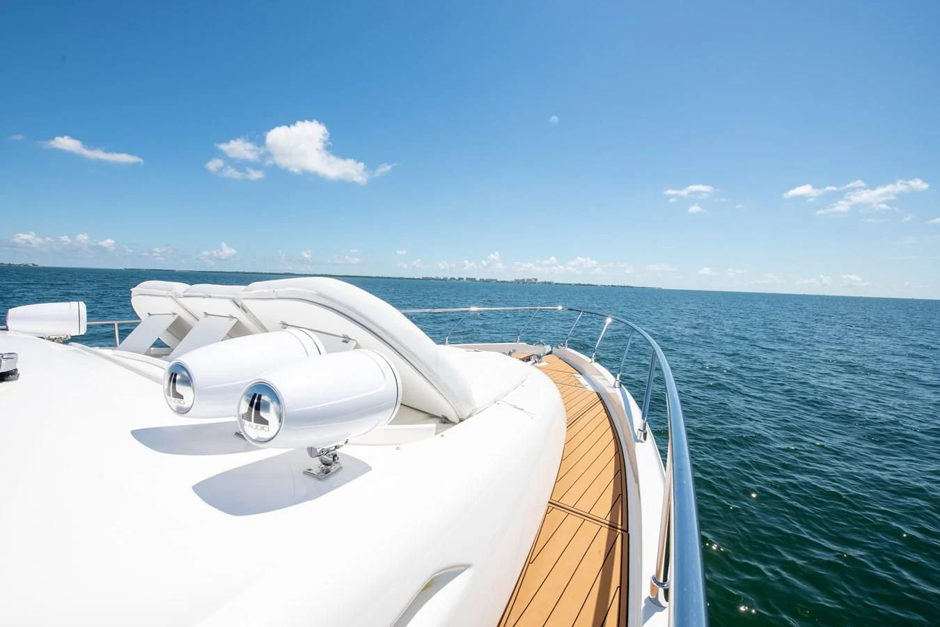 a boat on the water aboard HOPE Yacht for Sale