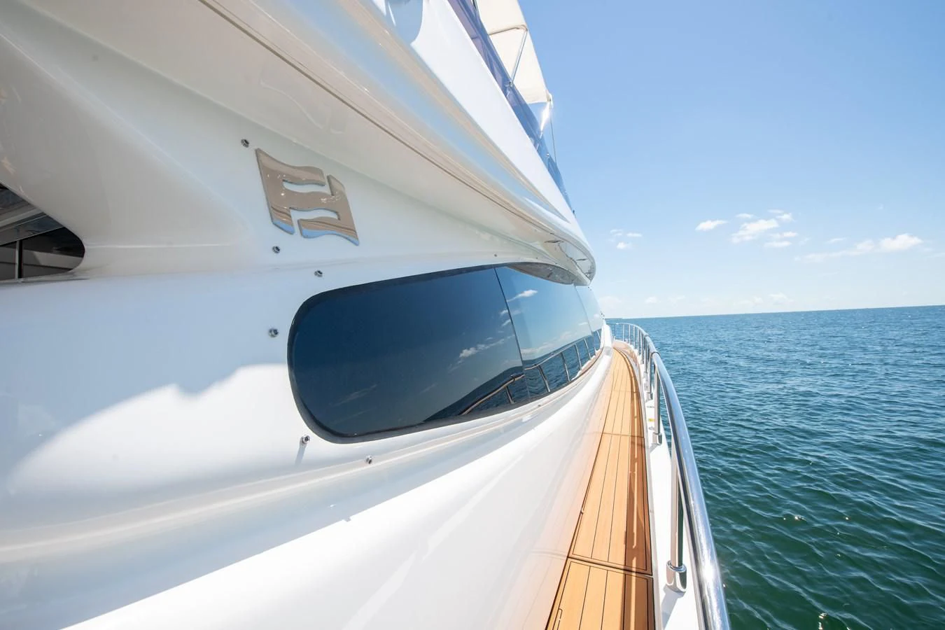 a boat on the water aboard HOPE Yacht for Sale