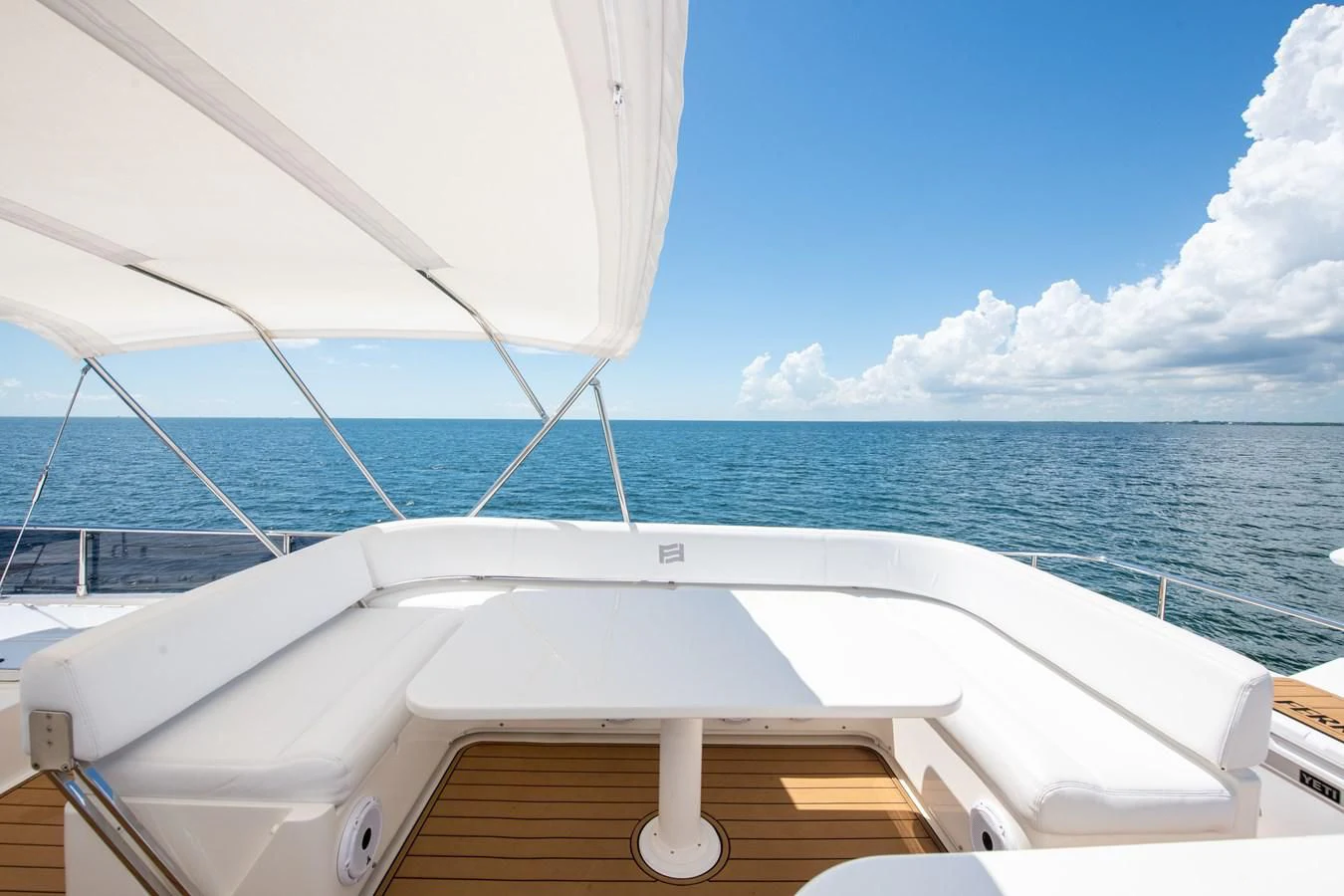 a boat on the water aboard HOPE Yacht for Sale