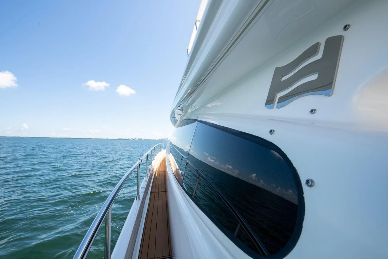 a boat on the water aboard HOPE Yacht for Sale