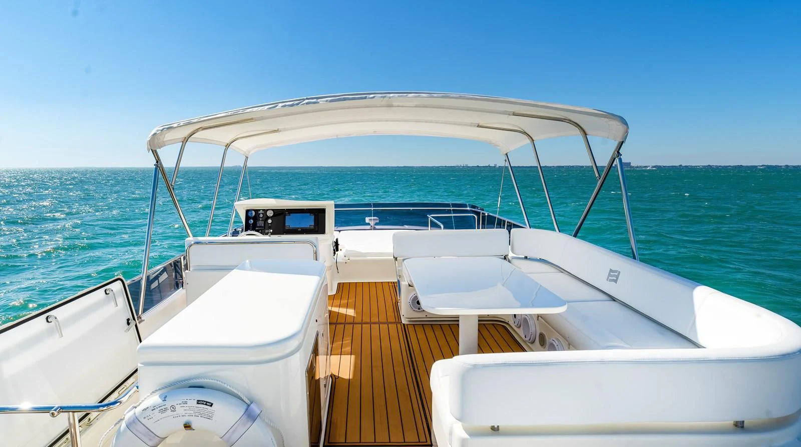 a boat on the water aboard HOPE Yacht for Sale