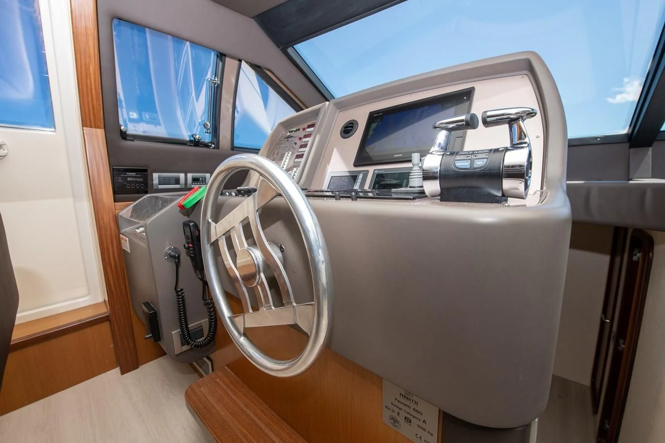 a machine inside a room aboard HOPE Yacht for Sale