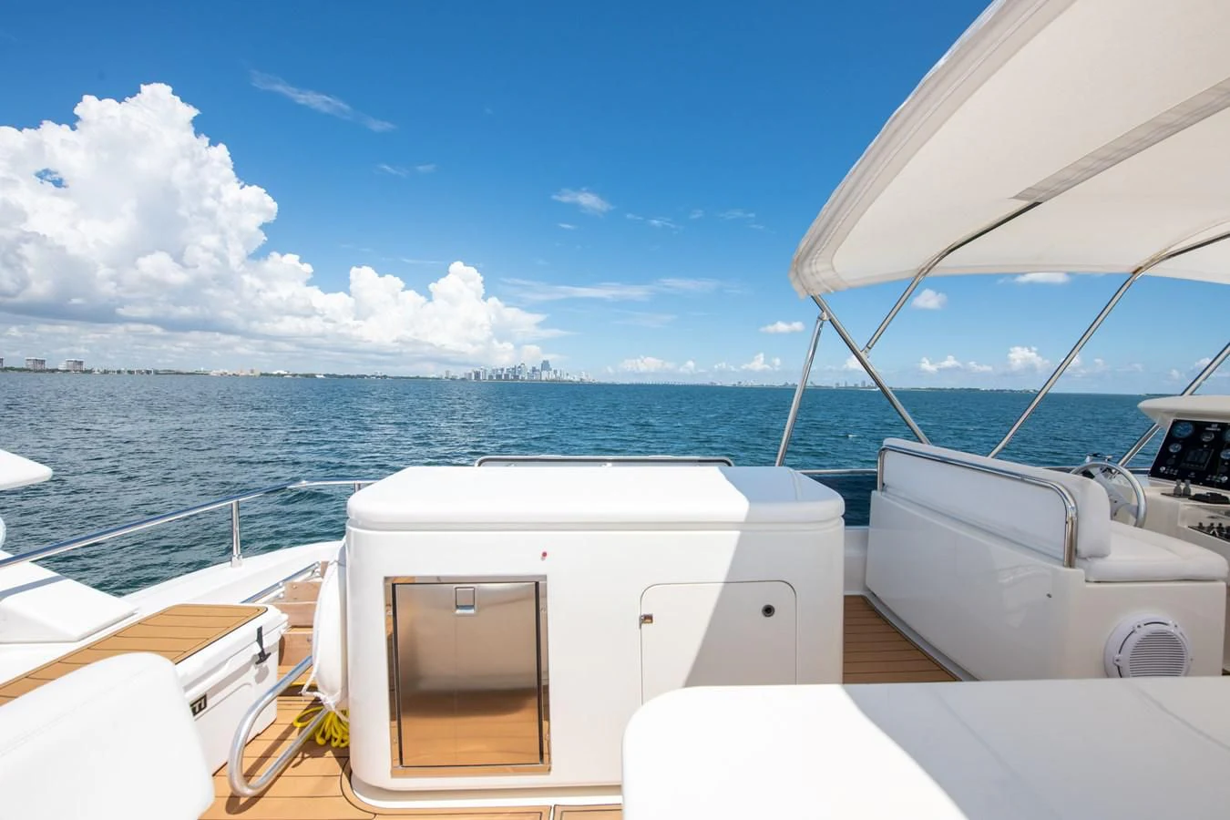 a boat on the water aboard HOPE Yacht for Sale