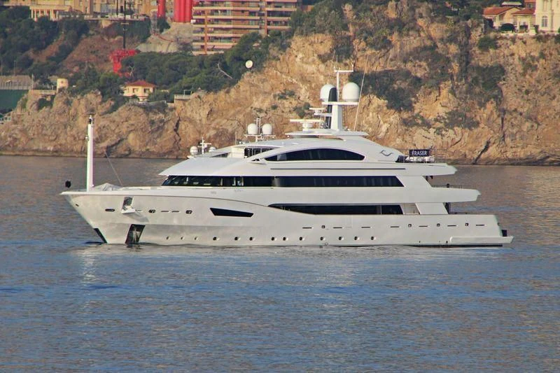 a yacht on the water aboard BEATRIX Yacht for Sale