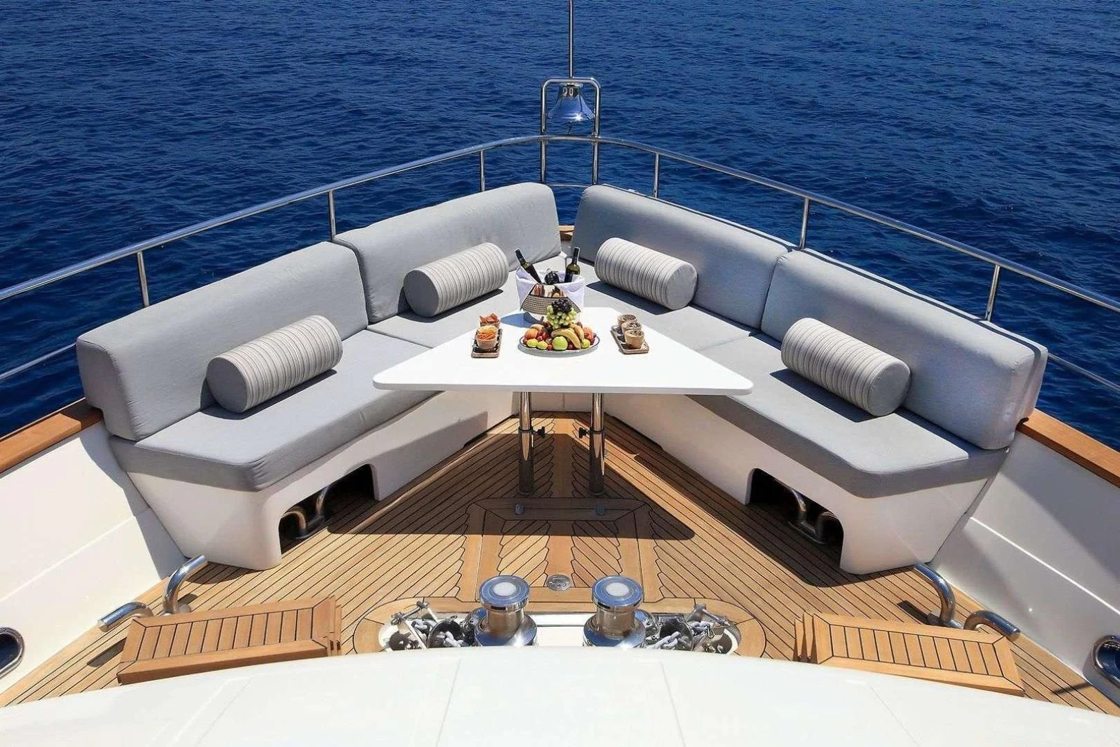 a boat on the water aboard ARIELA Yacht for Sale