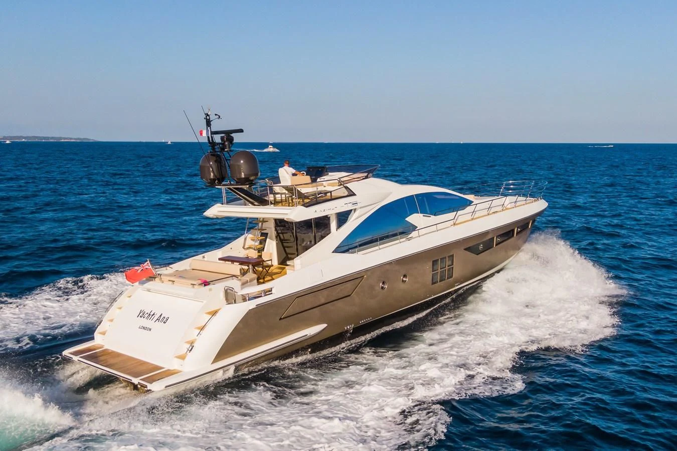 a boat on the water aboard YACHTI ANA Yacht for Sale