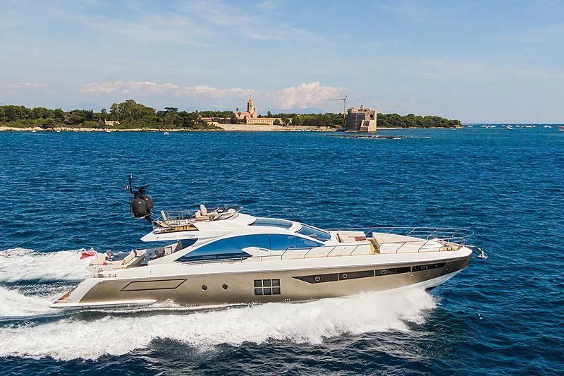 a boat on the water aboard YACHTI ANA Yacht for Sale