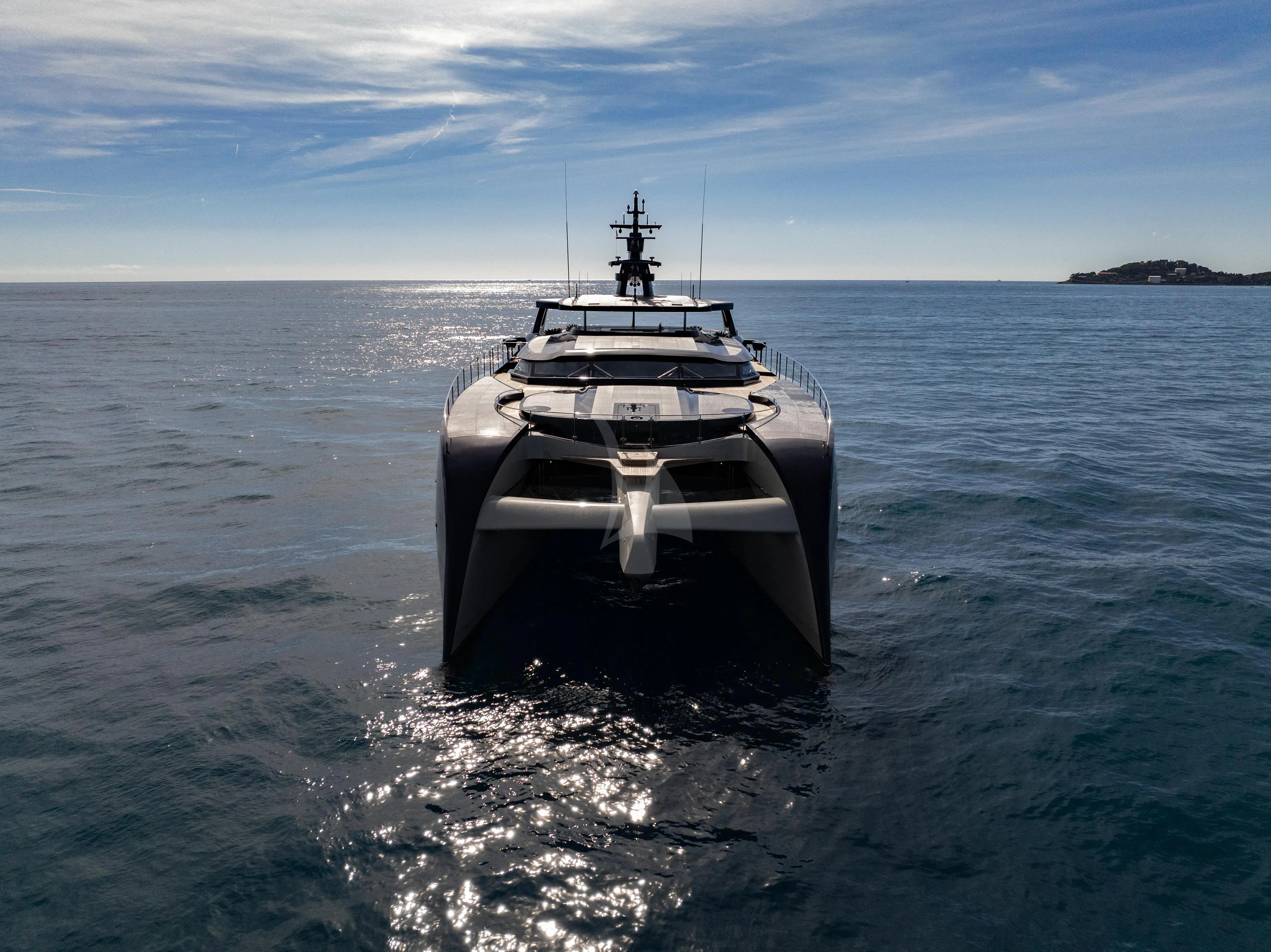 a boat in the water aboard SEAWOLF X Yacht for Sale