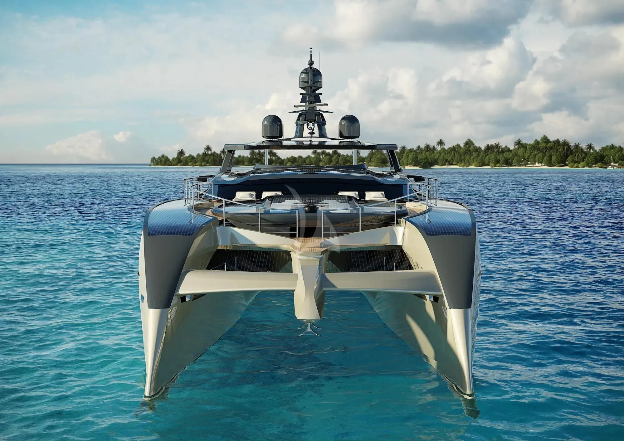 a boat on the water aboard SEAWOLF X Yacht for Sale