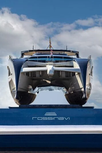 a boat on the water aboard SEAWOLF X Yacht for Sale