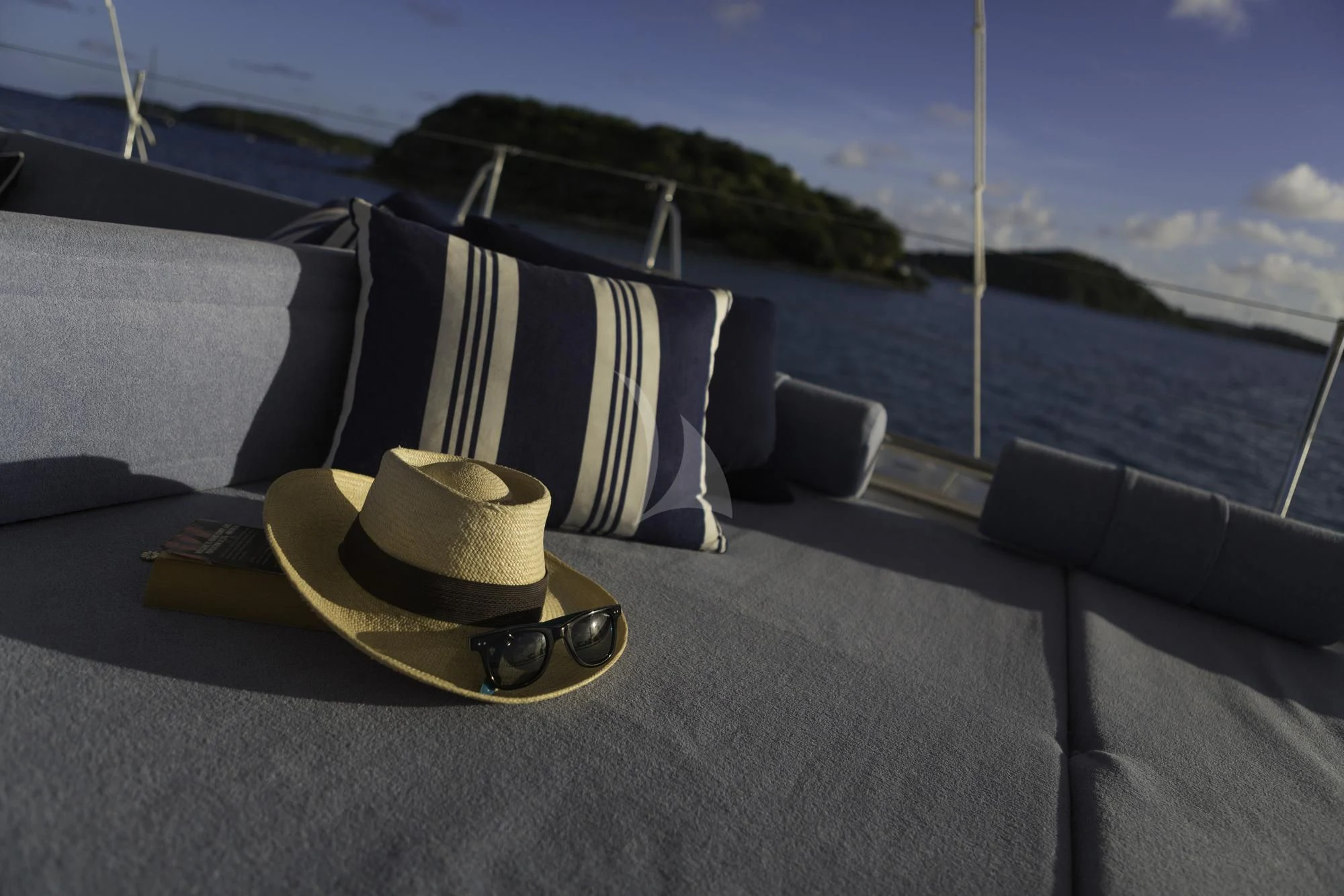 a boat on a body of water aboard FARFALLA Yacht for Sale