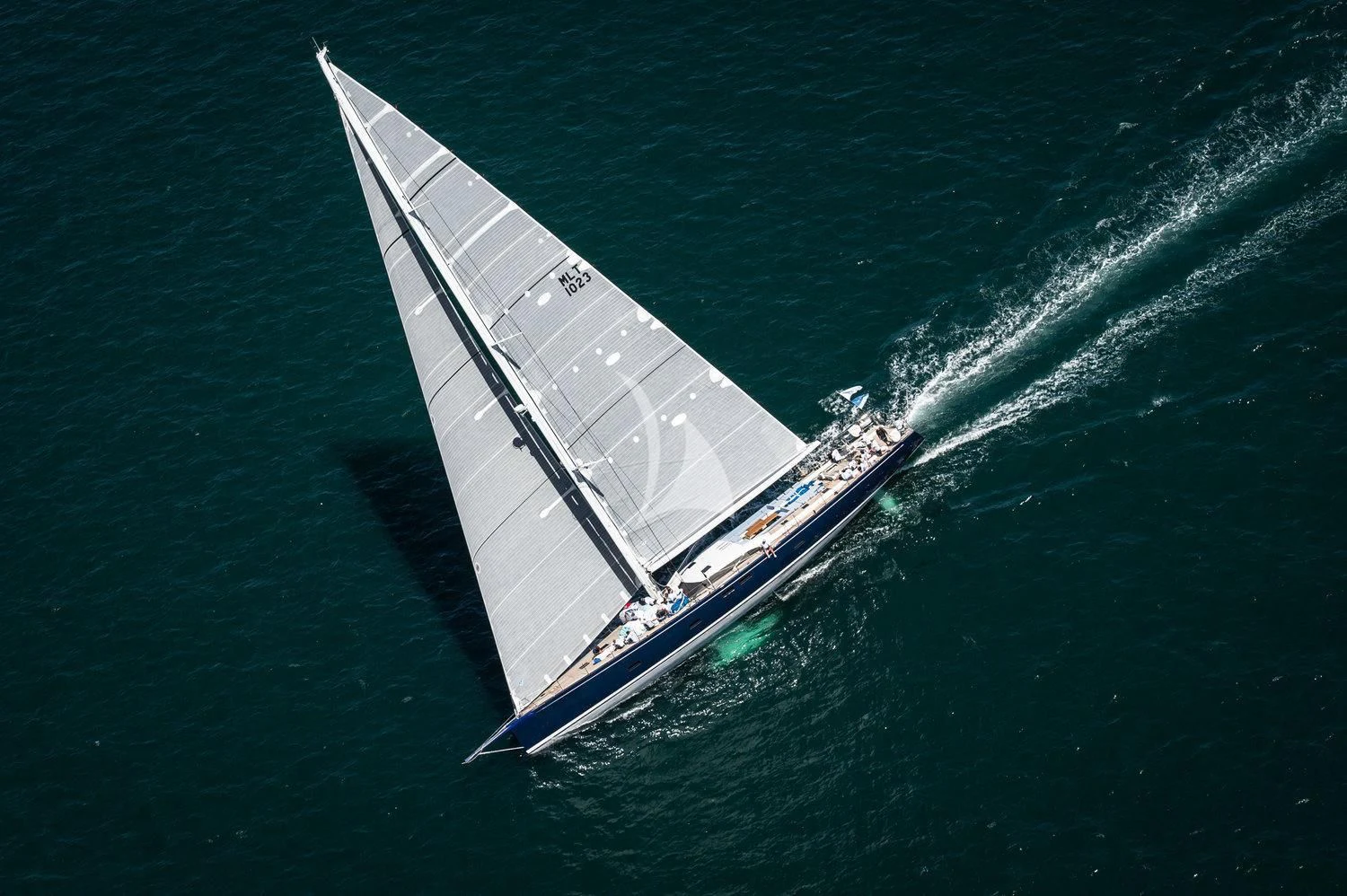 a boat on the water aboard FARFALLA Yacht for Sale