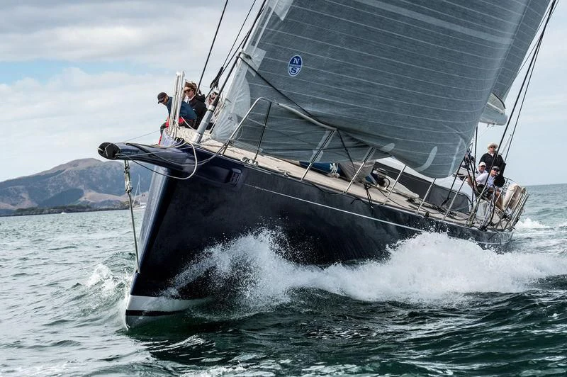 a group of people sailing on a boat aboard FARFALLA Yacht for Sale