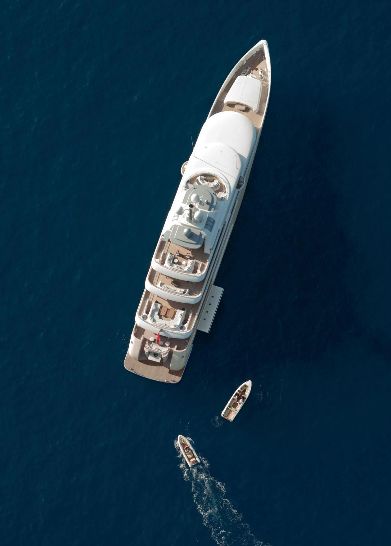 a space shuttle in the sky aboard KOSATKA Yacht for Sale