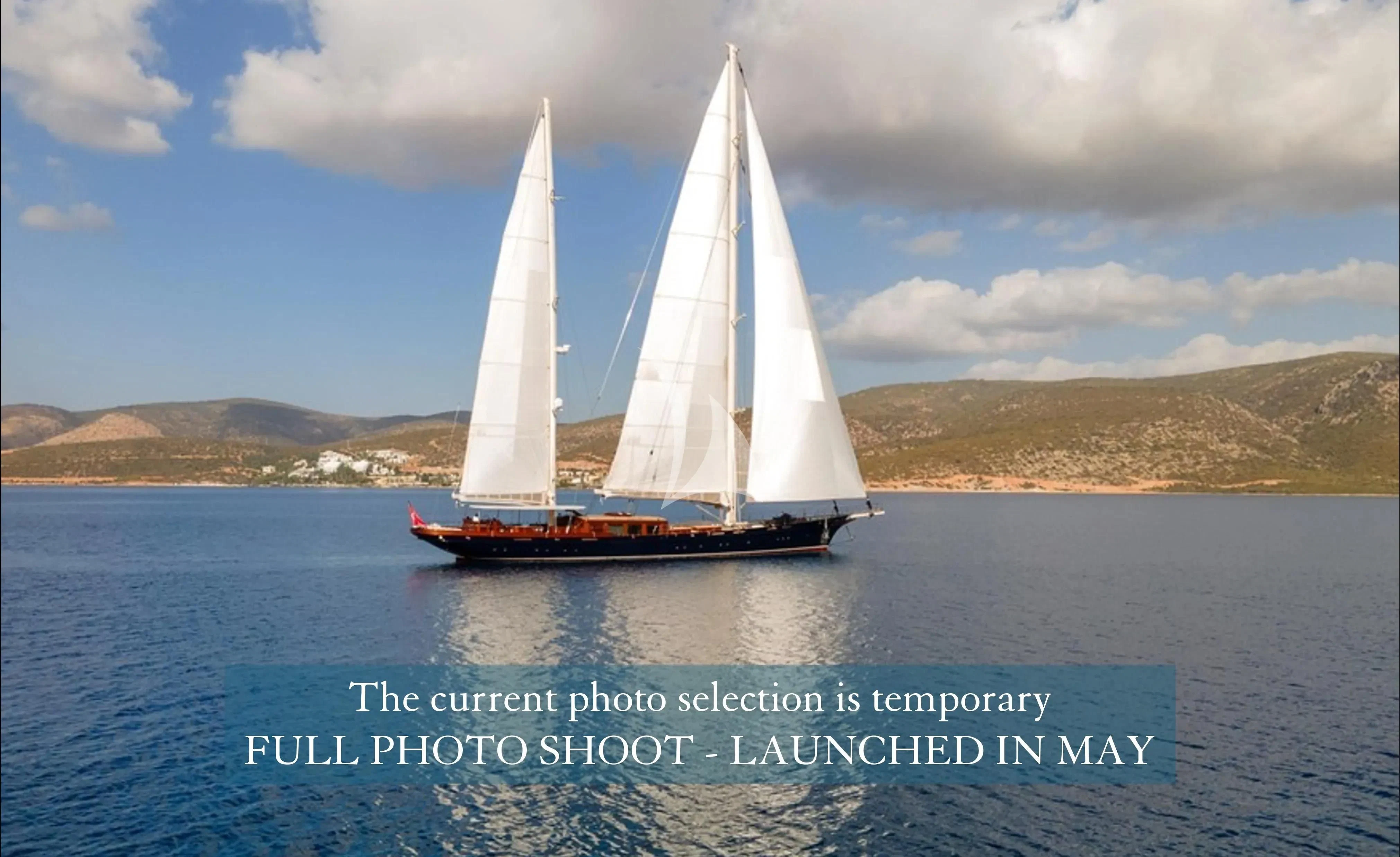 a sailboat on the water aboard SALLYNA Yacht for Sale