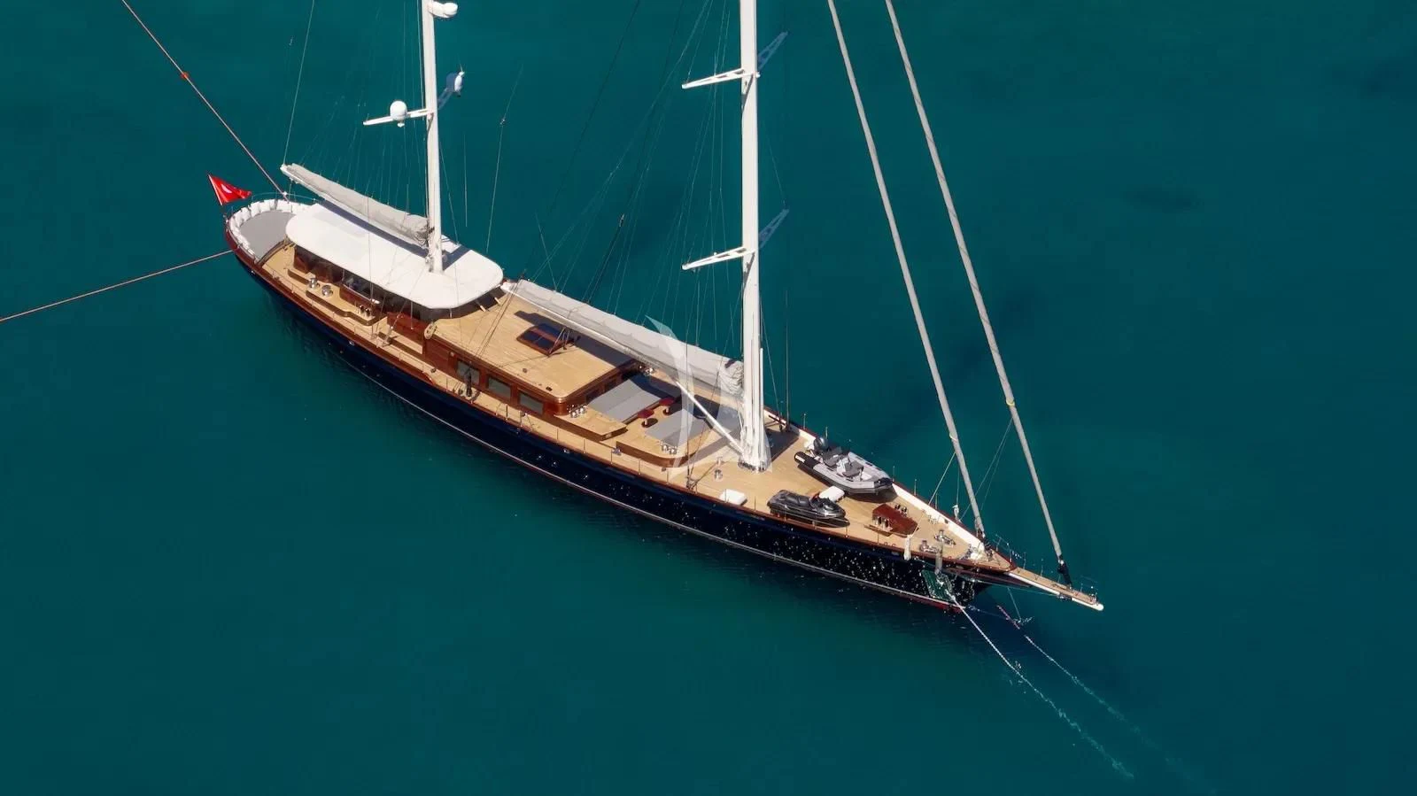 a boat in the water aboard SALLYNA Yacht for Sale