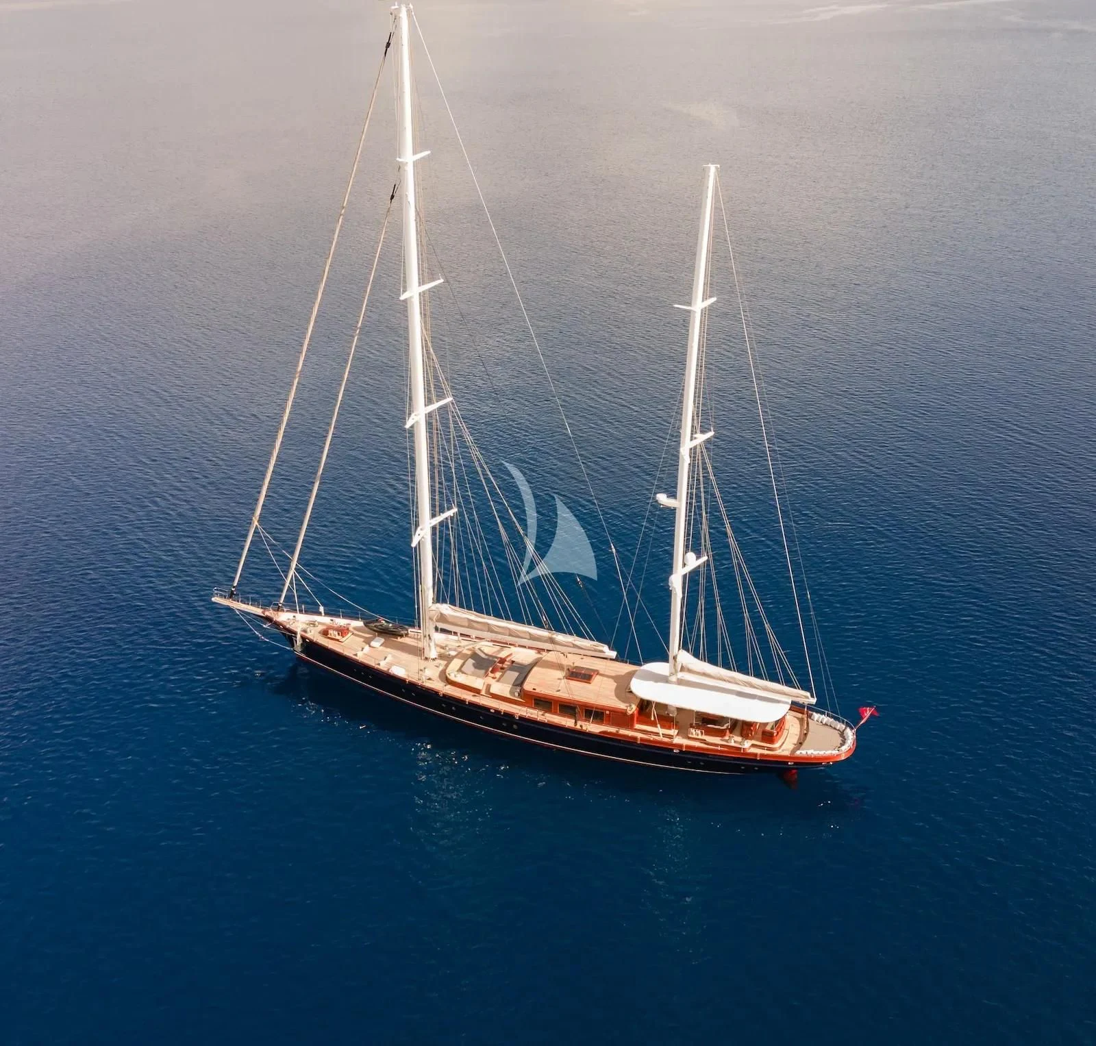 a boat in the water aboard SALLYNA Yacht for Sale