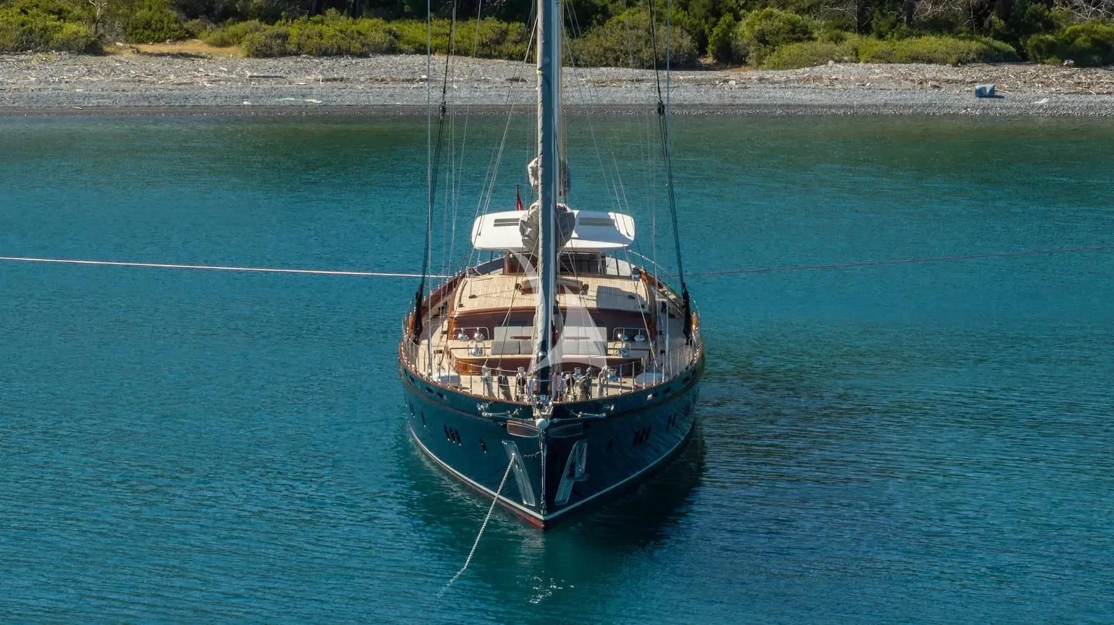 a boat on the water aboard SALLYNA Yacht for Sale