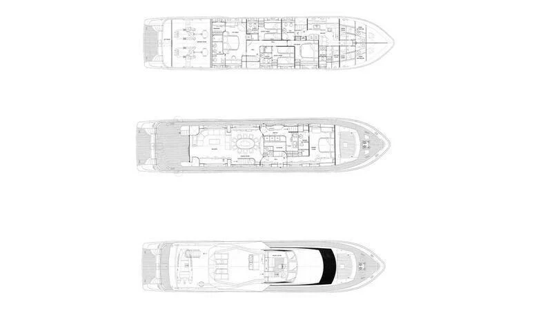 a pair of glasses aboard MANTRA Yacht for Sale