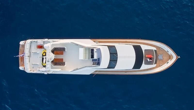 logo aboard MANTRA Yacht for Sale