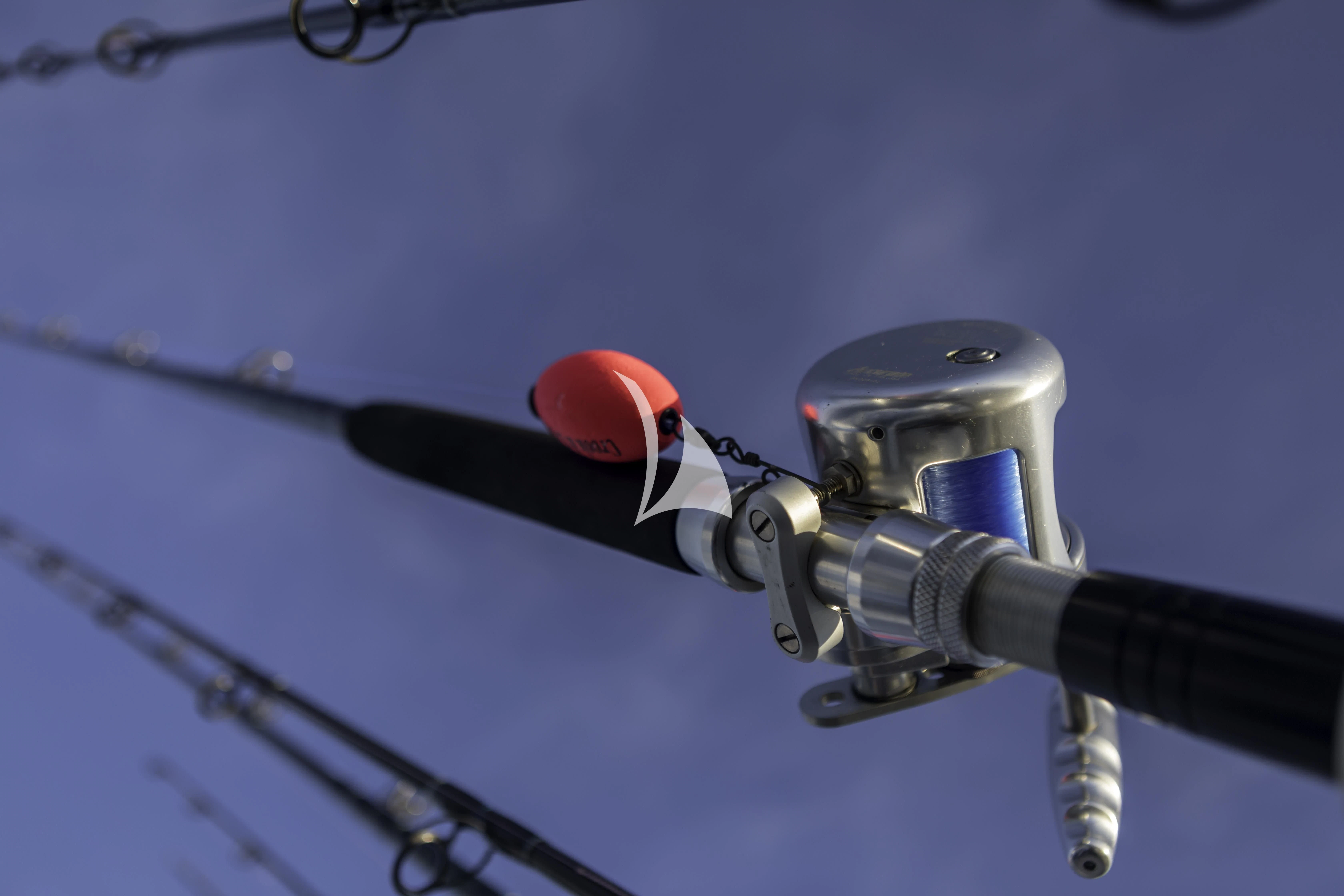 a machine on the stand aboard AVALON Yacht for Sale