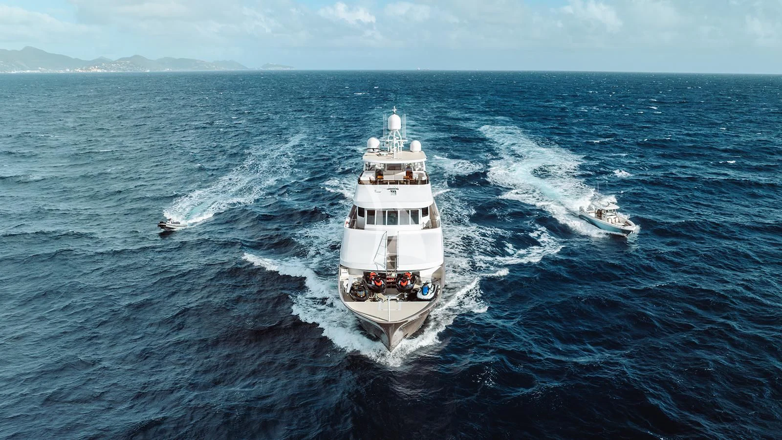 a boat on the water aboard SEA CLASS Yacht for Sale