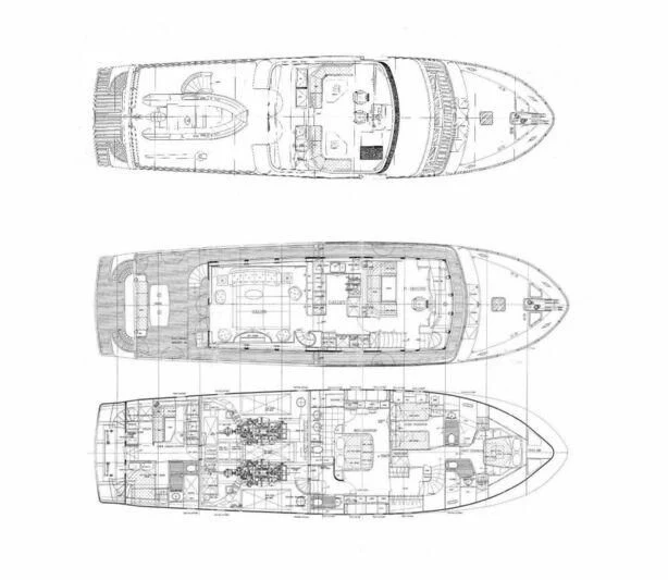 diagram aboard MY KIMBERLY Yacht for Sale