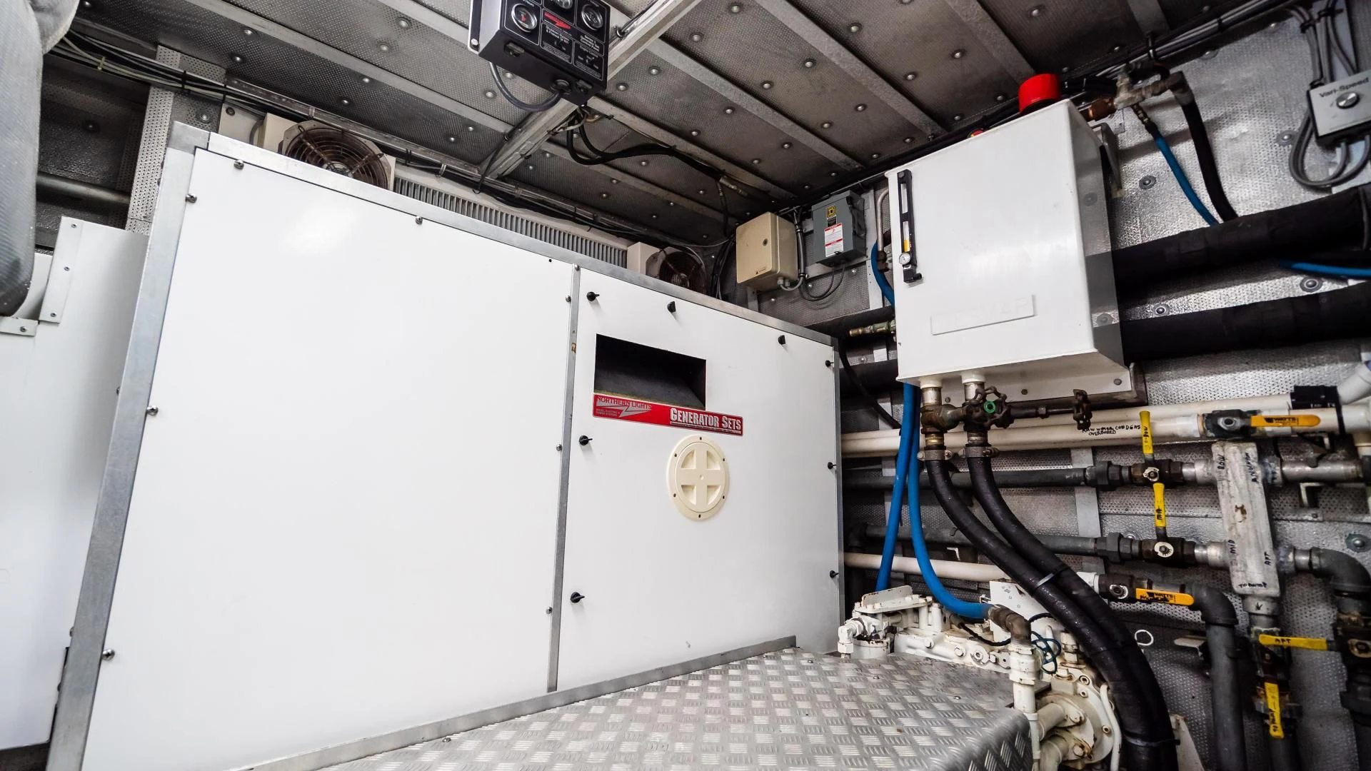 a close-up of a machine aboard BUSINESS TRIP 2 Yacht for Sale