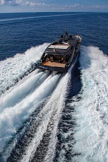 a boat on the water aboard FREEDOM Yacht for Sale