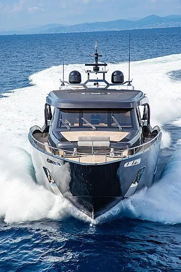 a boat on the water aboard FREEDOM Yacht for Sale