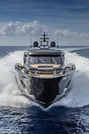 a ship in the water aboard FREEDOM Yacht for Sale