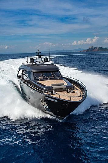 a boat on the water aboard FREEDOM Yacht for Sale
