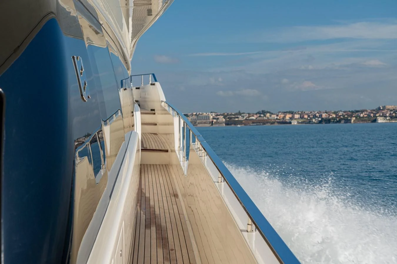 a boat on the water aboard YEMAJA Yacht for Sale